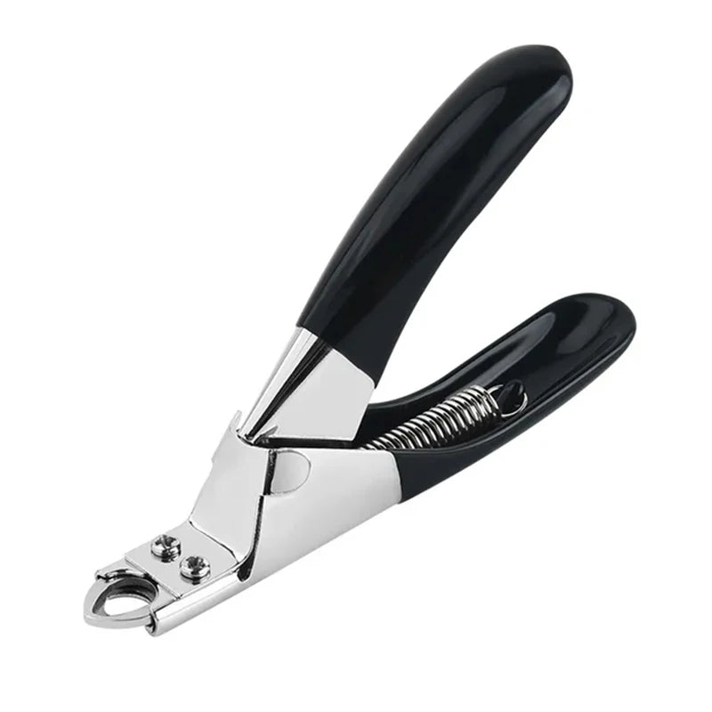 Stainless Steel Guillotine Nail Clipper for Dogs & Cats